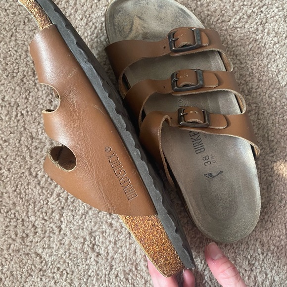 Vintage triple strap Birkenstocks - Picture 4 of 5